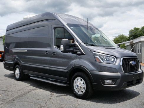Used 2023 Ford Transit 350 148 High Roof Extended w/ Interior Upgrade Package RWD image 4