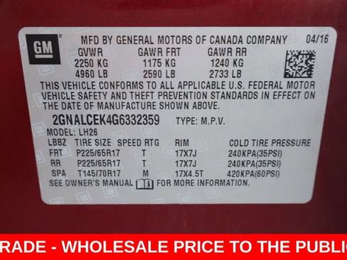 Used 2016 Chevrolet Equinox LT w/ Convenience Package image 29
