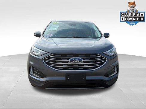 Used 2021 Ford Edge Titanium w/ Cargo Accessory Package FWD image 2