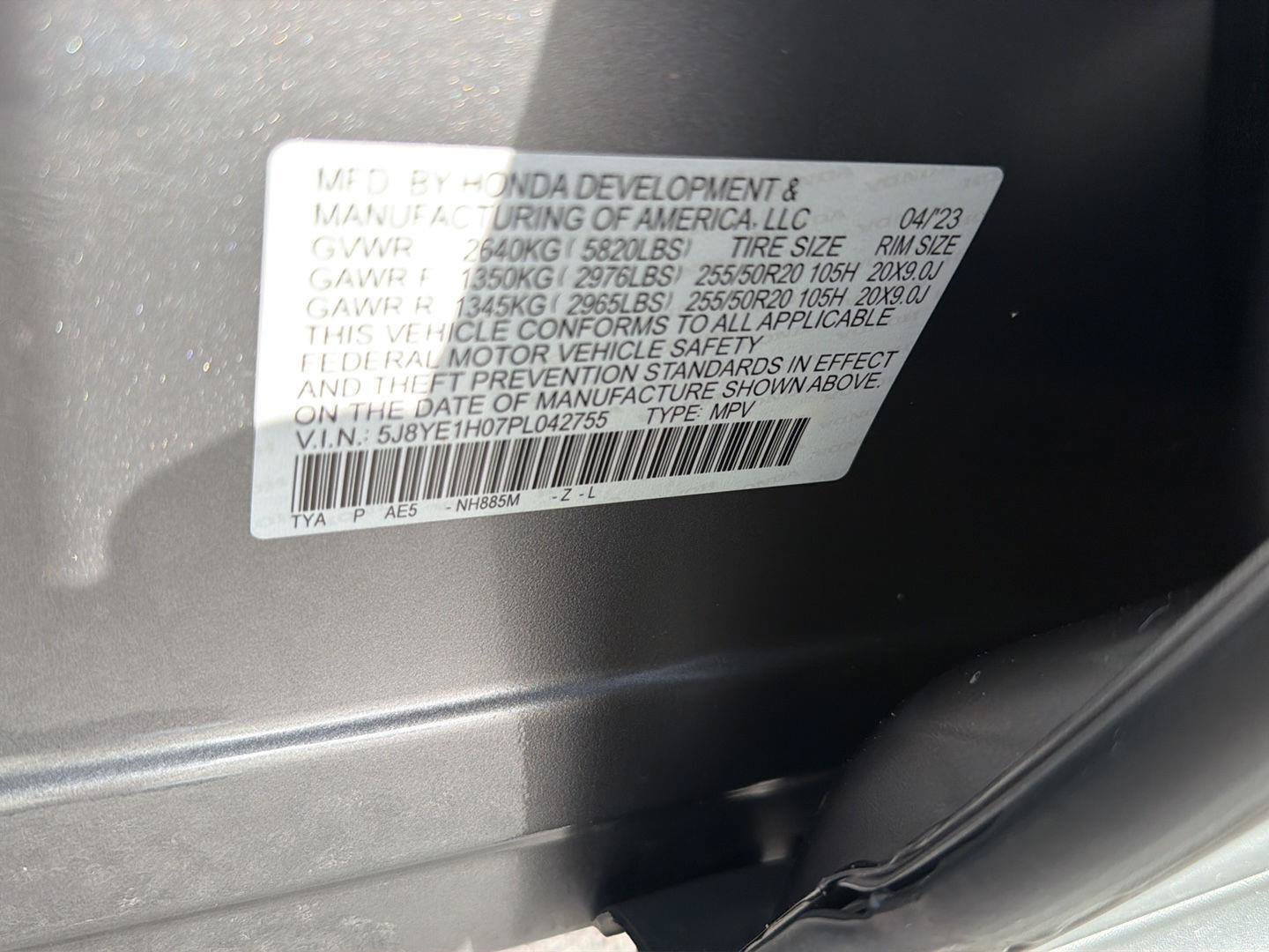 Certified 2023 Acura MDX A-Spec AWD/4WD image 45