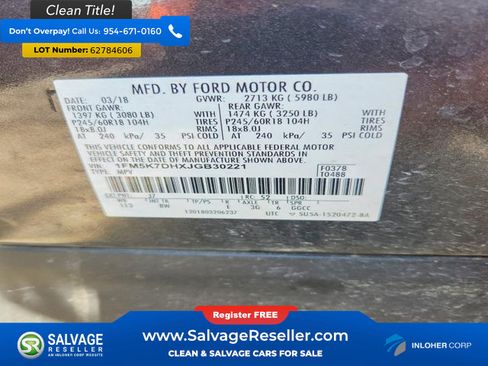 Used 2018 Ford Explorer XLT FWD image 17