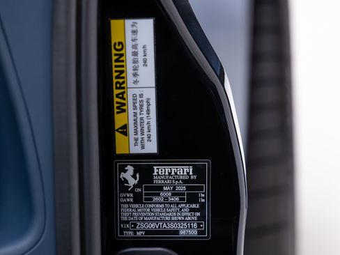 Certified 2025 Ferrari Purosangue AWD/4WD image 60