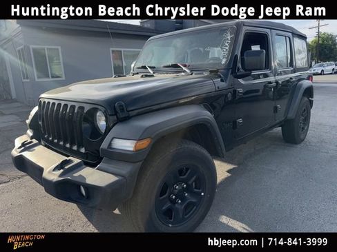 Used 2023 Jeep Wrangler Unlimited Sport AWD/4WD image 1