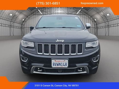 Used 2014 Jeep Grand Cherokee Overland w/ Advanced Technology Group AWD/4WD image 6