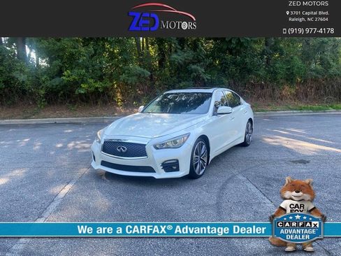 Used 2014 INFINITI Q50 w/ Navigation Package RWD image 1