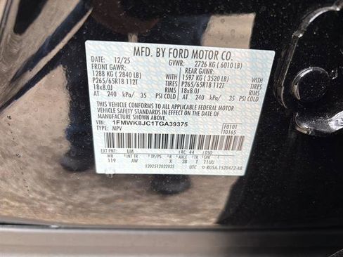 New 2026 Ford Explorer Tremor w/ Tremor Ultimate Package AWD/4WD image 20