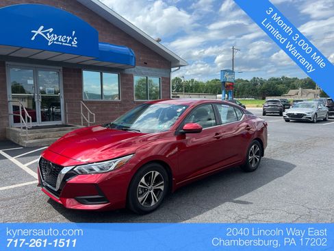 Used 2021 Nissan Sentra SV FWD image 1