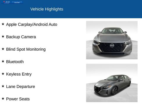 Used 2024 Nissan Sentra SV FWD image 2