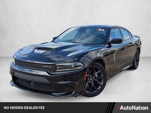 Used 2023 Dodge Charger R/T w/ Blacktop Package RWD image 1