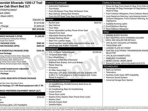 Used 2023 Chevrolet Silverado 1500 LT Trail Boss w/ Convenience Package II image 14