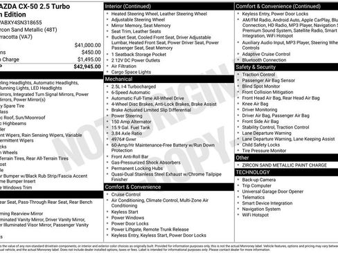 Used 2025 MAZDA CX-50 Meridian Edition image 35