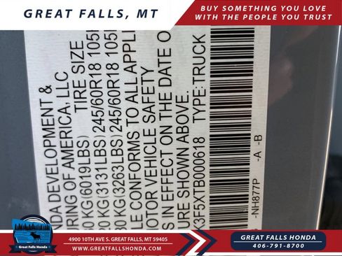 New 2026 Honda Ridgeline RTL image 35