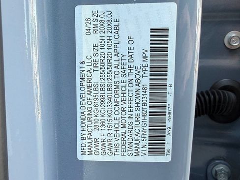 Certified 2026 Honda Pilot Elite image 31