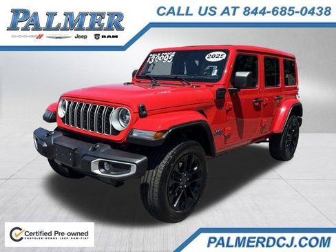 Certified 2025 Jeep Wrangler Unlimited Sahara w/ Safety Group AWD/4WD image 1