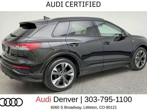 Certified 2025 Audi Q4 e-tron Prestige w/ Black Optic Package AWD/4WD image 2