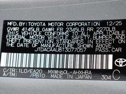 New 2026 Toyota Prius Limited image 17