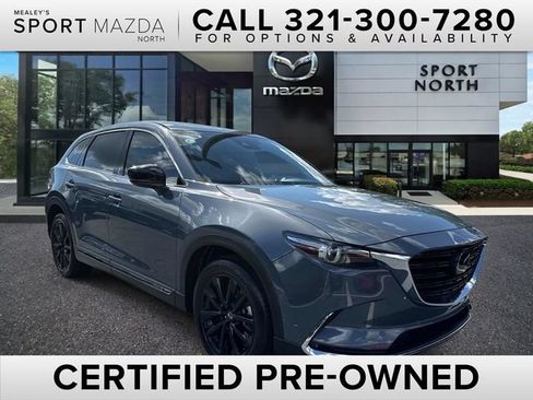 Certified 2023 MAZDA CX-9 Carbon Edition AWD/4WD image 1