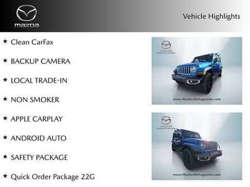 Used 2021 Jeep Wrangler Unlimited Sahara w/ Safety Group AWD/4WD image 2
