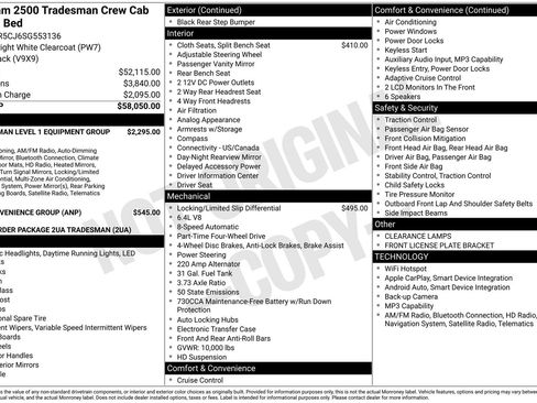 New 2025 RAM 2500 Tradesman image 4