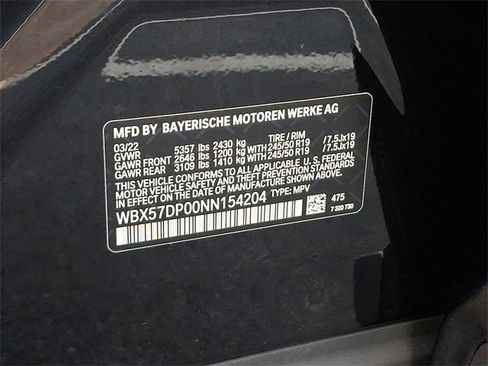 Used 2022 BMW X3 xDrive30i w/ Convenience Package w/ZPA image 27