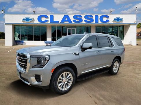 Certified 2023 GMC Yukon SLT w/ SLT Luxury Package RWD image 1