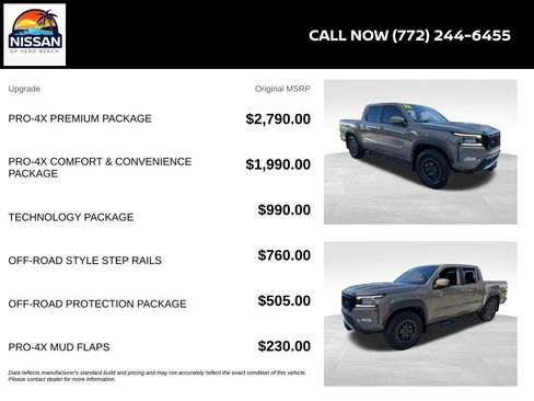 Certified 2022 Nissan Frontier PRO-4X w/ Pro-4X Premium Package AWD/4WD image 6