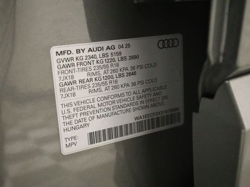 New 2025 Audi Q3 2.0T Premium Plus image 33