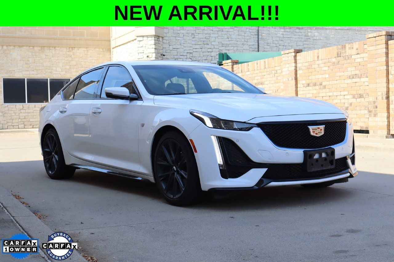 Used 2022 Cadillac CT5 Sport w/ Climate Package RWD image 1