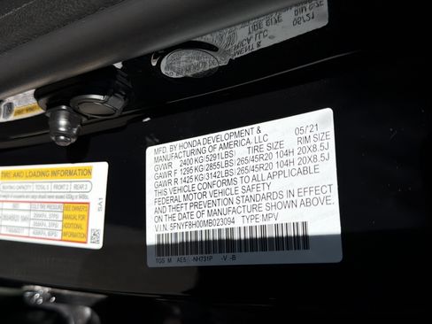 Used 2021 Honda Passport Elite image 29