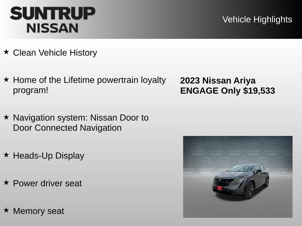 Used 2023 Nissan Ariya FWD image 8