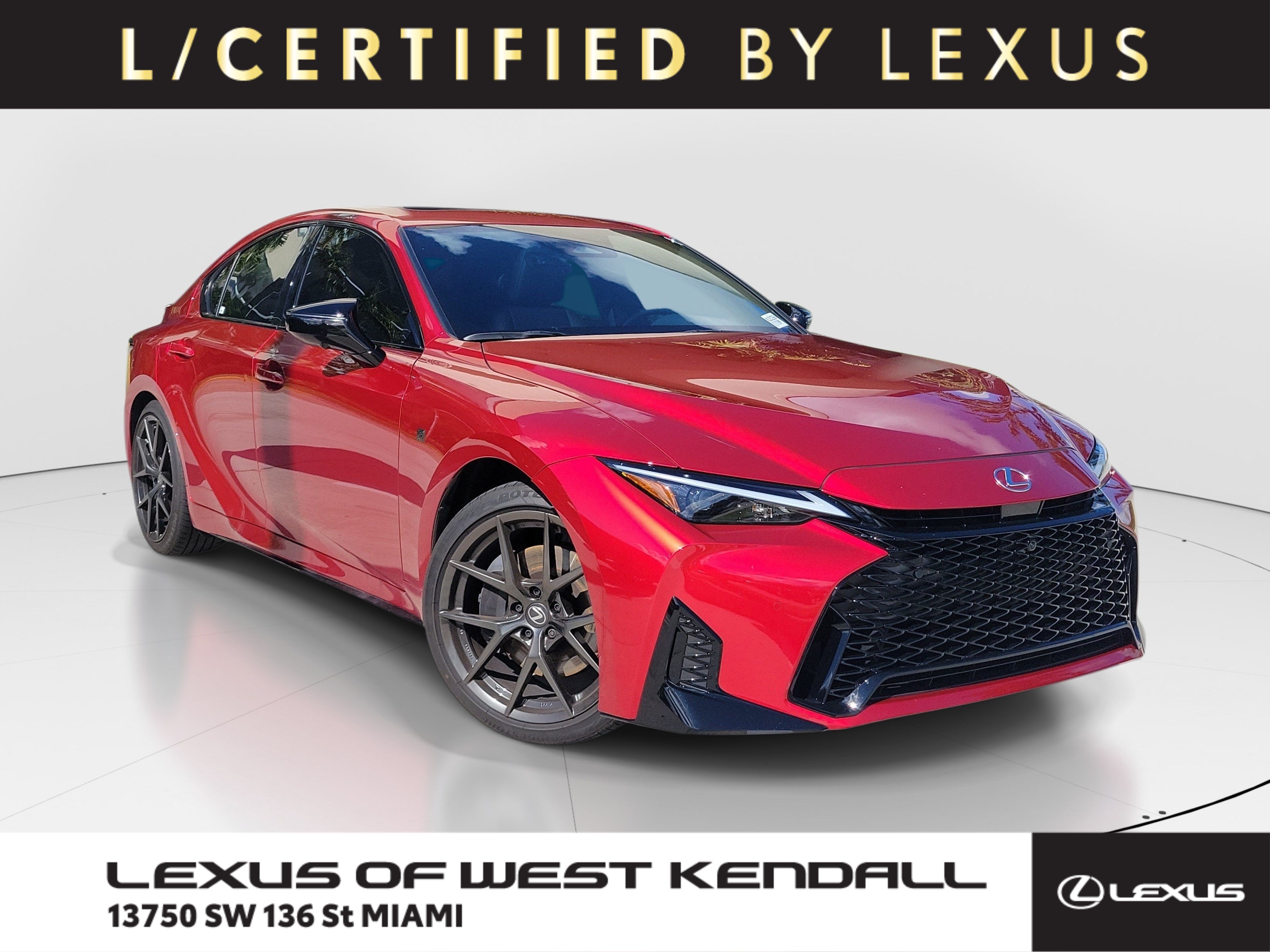 Used 2026 Lexus IS 350 F Sport w/ Accessory Package Z1 RWD image 1