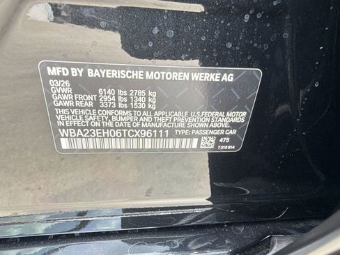 New 2026 BMW 740i w/ Premium Package RWD image 20
