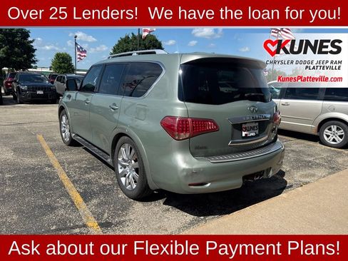 Used 2012 INFINITI QX56 4WD w/ Deluxe Touring Pkg image 7