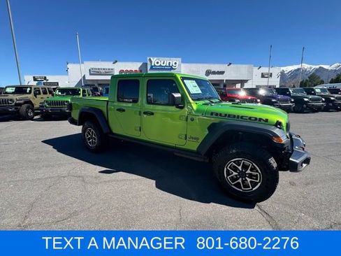 New 2026 Jeep Gladiator Rubicon w/ Steel Power Dome Hood Package AWD/4WD image 1