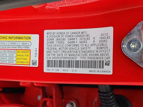 Used 2023 Honda Civic Sport image 15