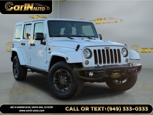 Used 2016 Jeep Wrangler Unlimited Sahara image 3