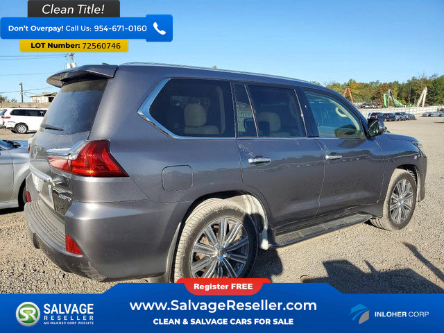 Used 2017 Lexus LX 570 4WD w/ Luxury Package image 4
