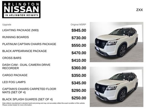 Certified 2024 Nissan Pathfinder Platinum w/ Lighting Package (N93) image 4