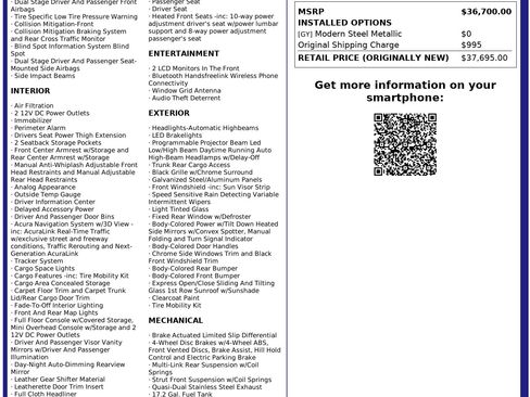 Used 2018 Acura TLX w/ Technology Package image 3