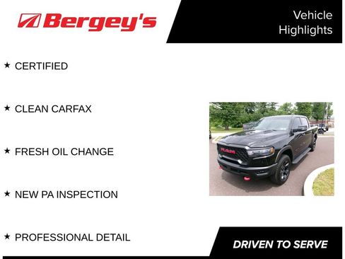 Certified 2025 RAM 1500 Rebel w/ Rebel Level 2 Equipment Group AWD/4WD image 5