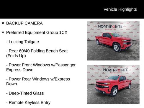 Used 2019 Chevrolet Silverado 1500 Custom w/ Custom Value Package image 8