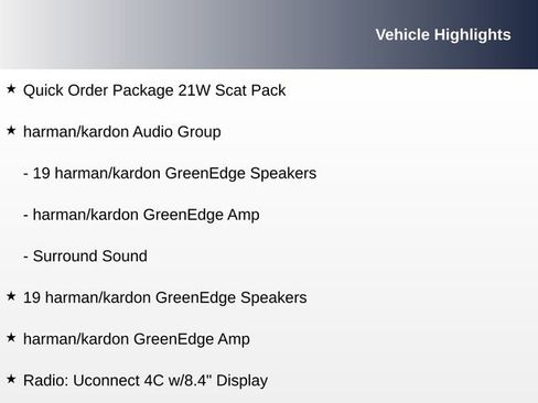 Used 2023 Dodge Charger Scat Pack w/ Harman/Kardon Audio Group image 8
