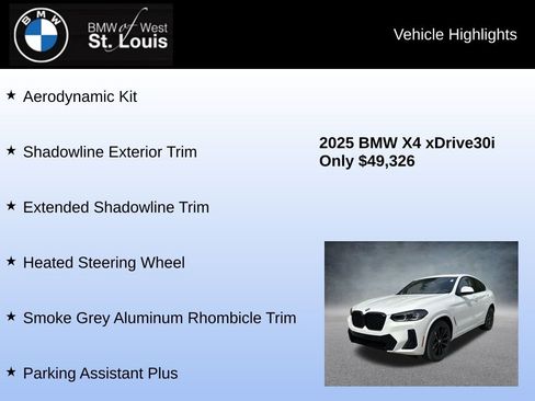 Used 2025 BMW X4 xDrive30i w/ Premium Package image 31