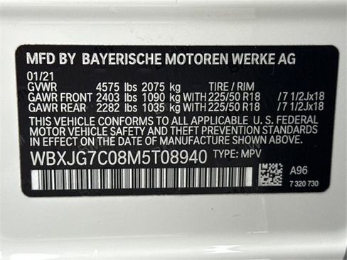 Used 2021 BMW X1 sDrive28i w/ Convenience Package image 26