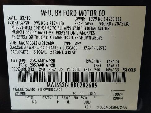 Used 2019 Ford EcoSport SE image 33