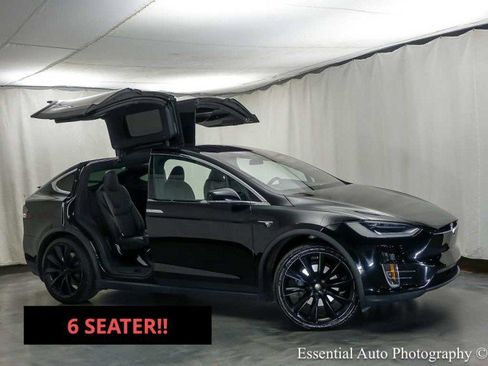 Used 2021 Tesla Model X Long Range AWD/4WD image 1