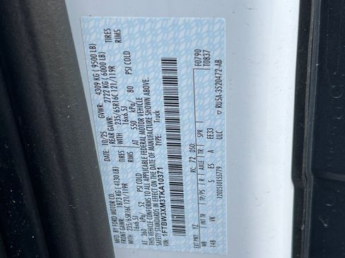 New 2026 Ford E-Transit 148 High Roof Extended w/ Load Area Protection Package image 27