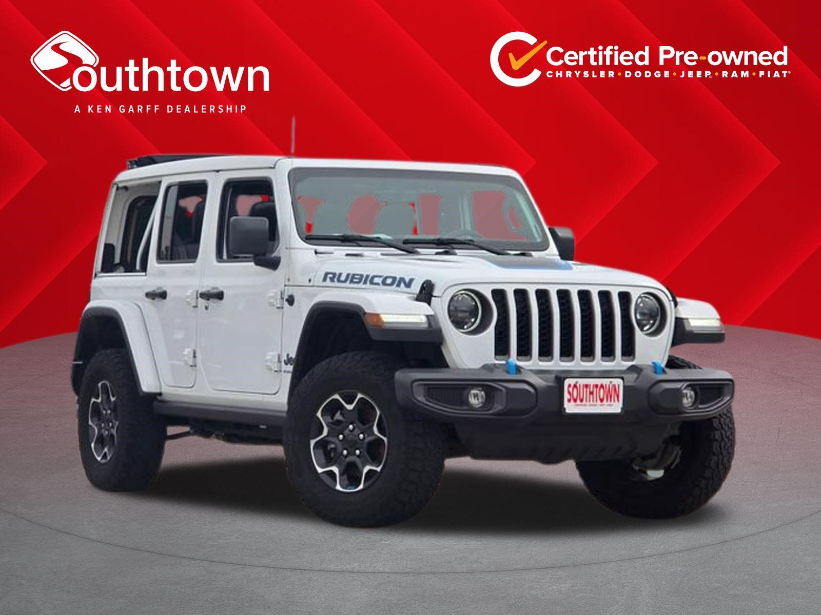 Used 2023 Jeep Wrangler Unlimited Rubicon 4xe w/ Cold Weather Group AWD/4WD image 1