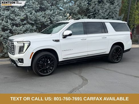 Used 2025 GMC Yukon XL Denali w/ Sun & Power Step Package AWD/4WD image 1