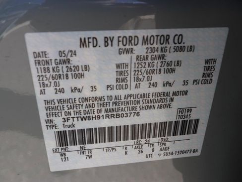 Certified 2024 Ford Maverick XLT w/ XLT Luxury Package FWD image 24